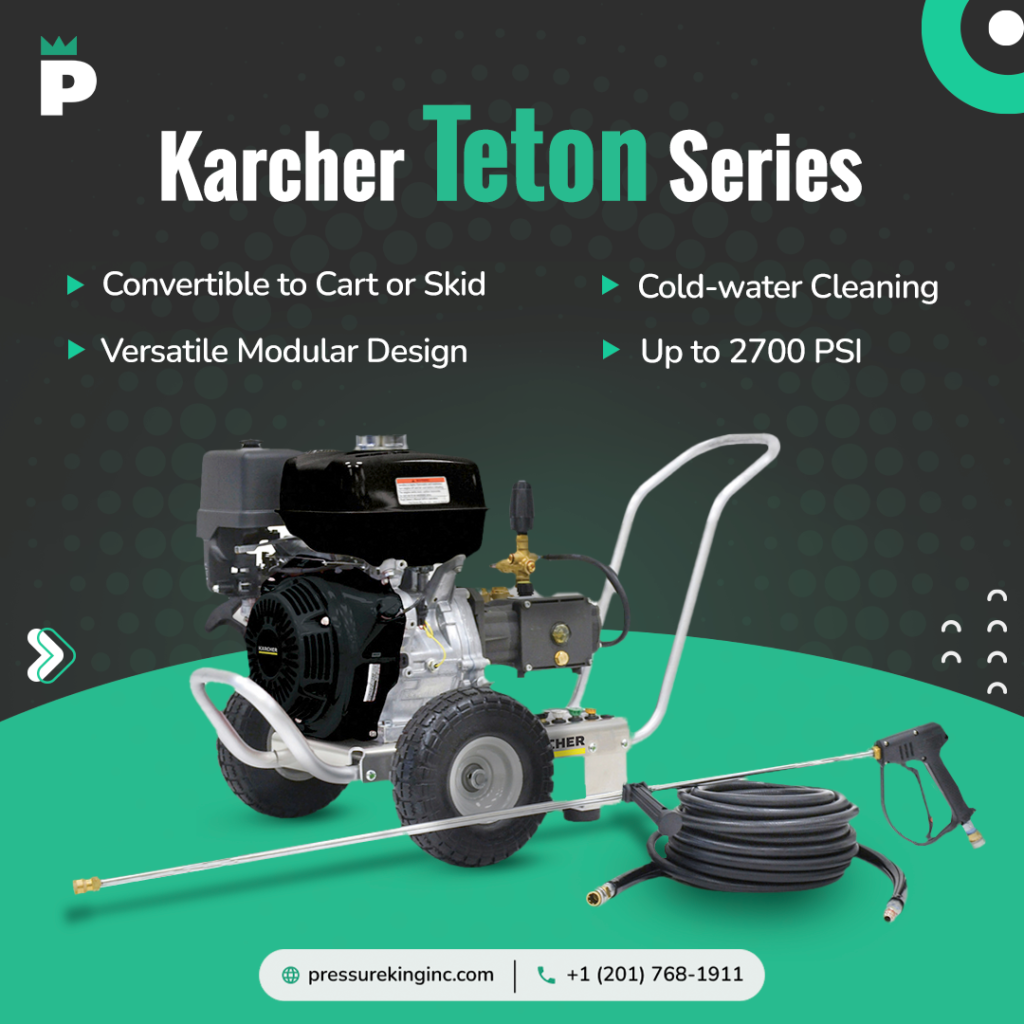 Karchers teton series cold pressure washer