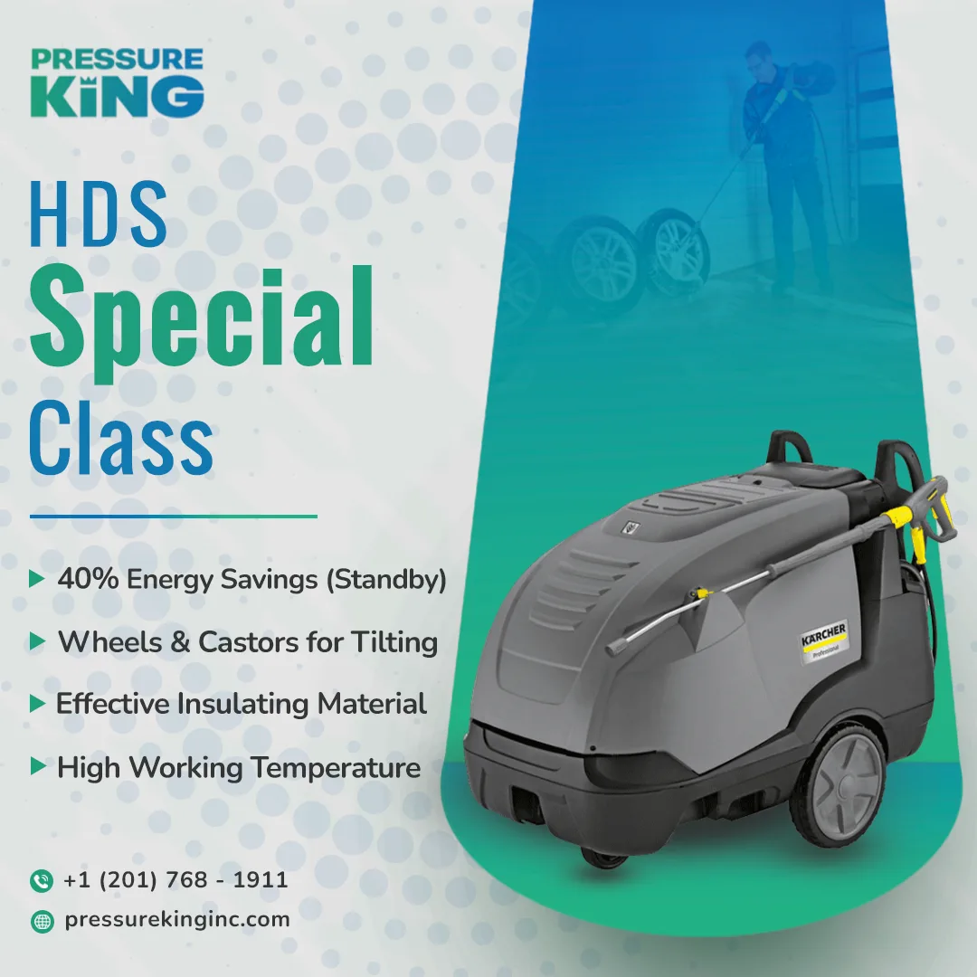 HDS Special Class Hot Water Pressure Washer by landa
