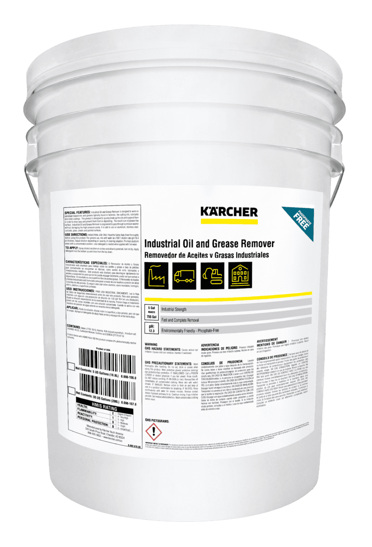 Industrial Oil and Grease Remover 55 Gallons