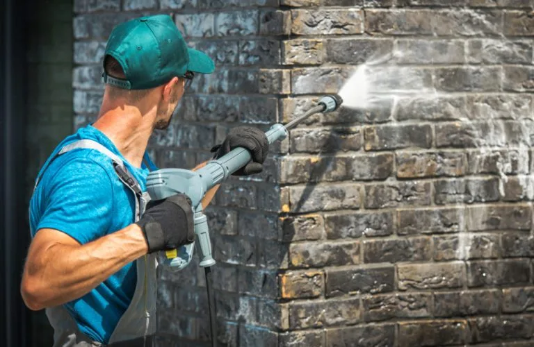 The Safe Way to Pressure Wash Your Brick House