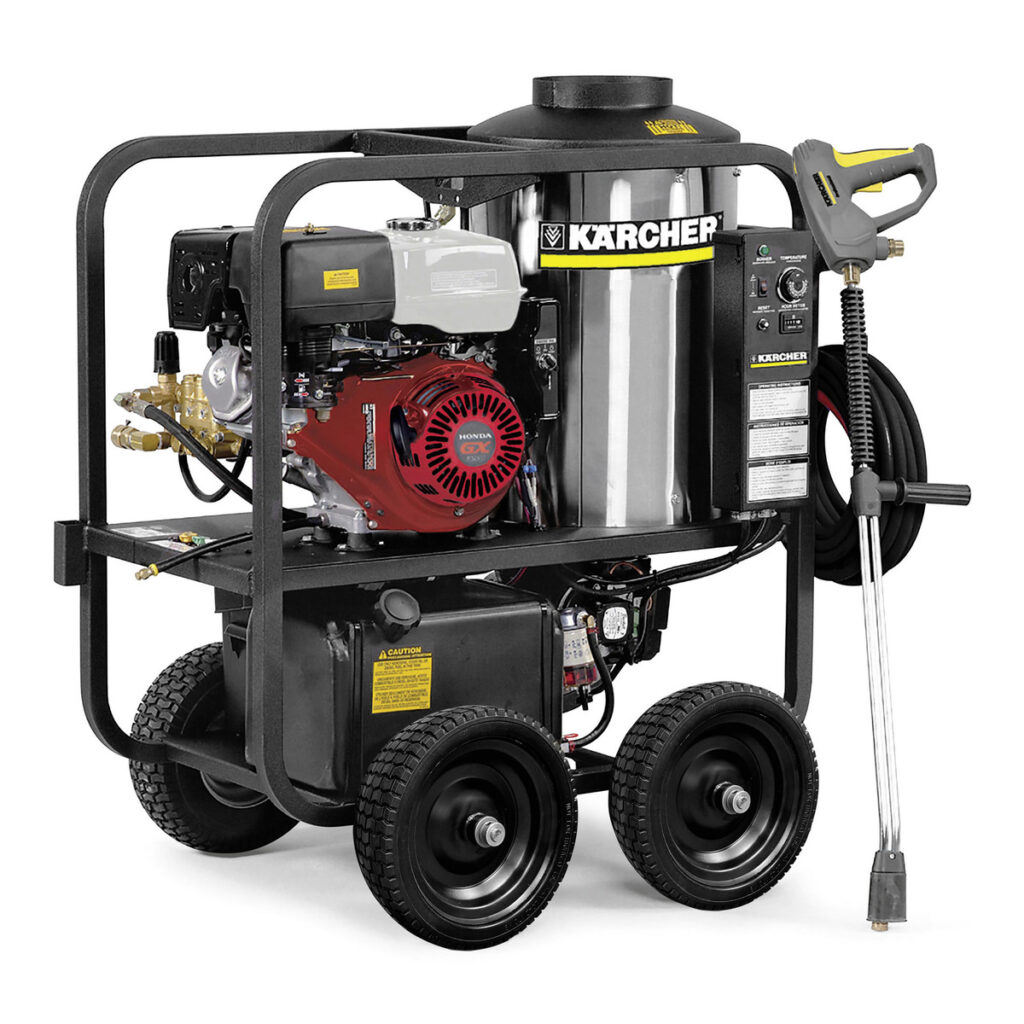 HDS P PE CAGE hot water pressure washer
