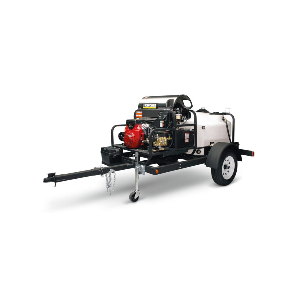 TRK-2500 HDS 4.7 35 pressure washer trailer