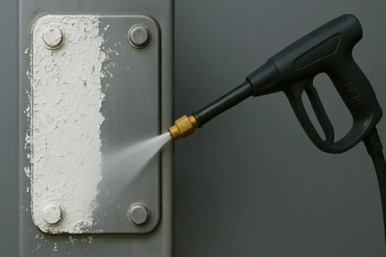 How to Strip Paint from Metal Using Pressure Washing