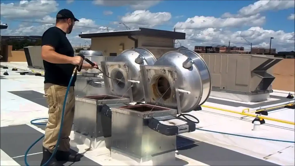 hot water pressure washer restaurant kitchen
