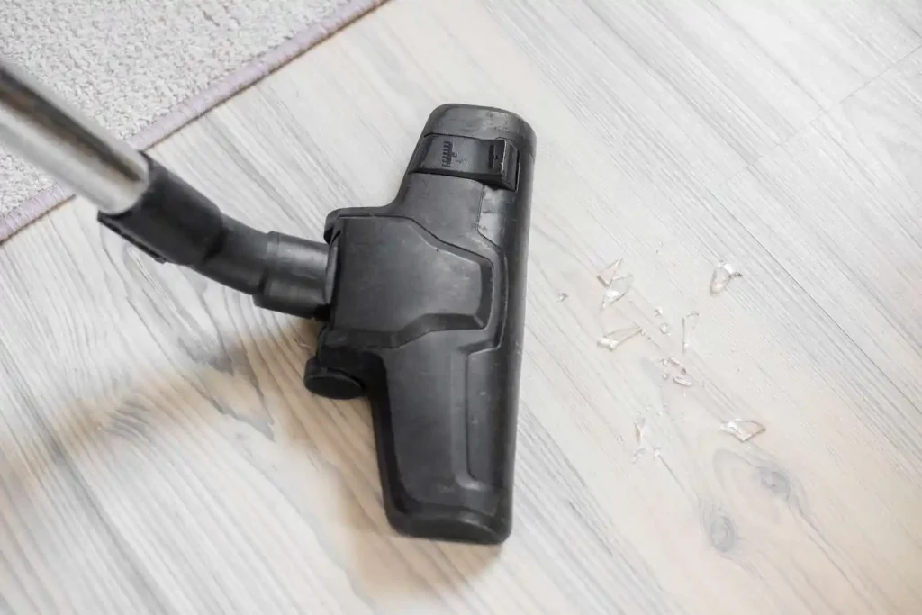 can you vacuum broken glass