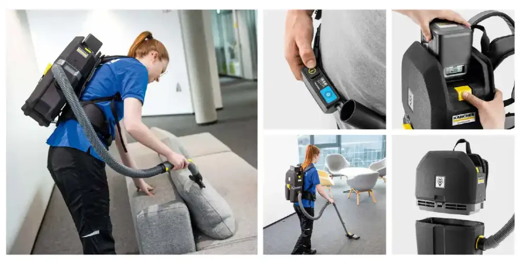 Karcher BVL BP Ultra Lightweight Backpack Vacuum