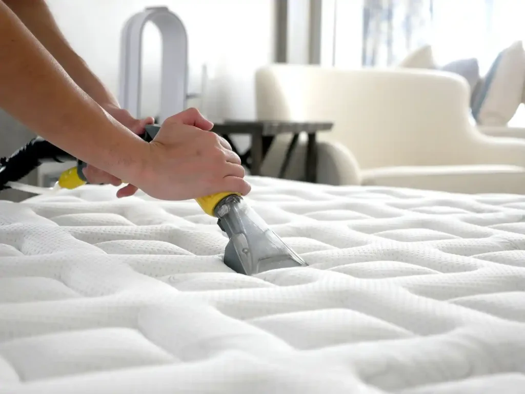 how to steam clean a mattress