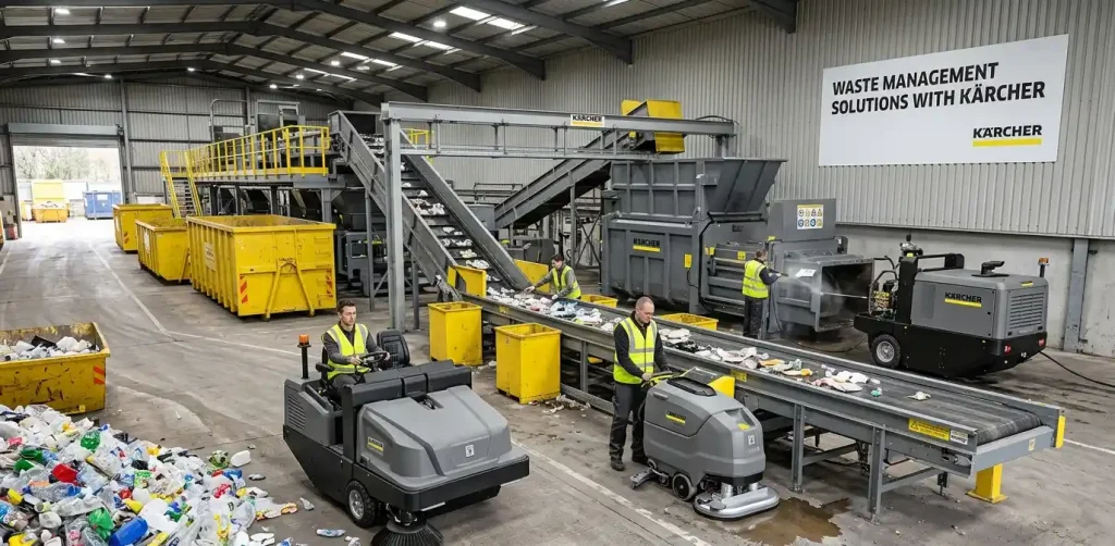 Guide to Cleaning Equipment for Waste Management Facilities