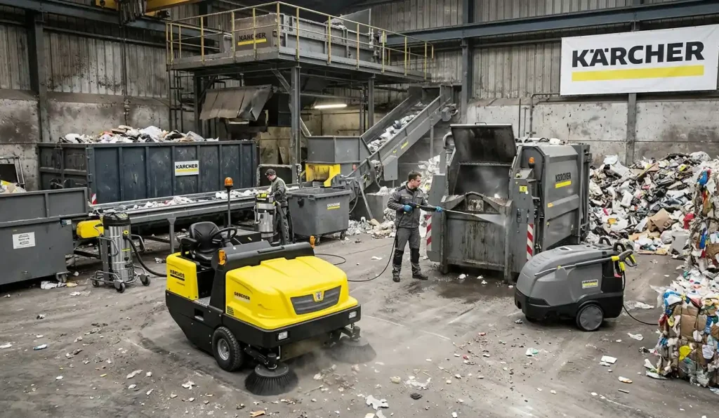 karcher Industrial Equipment for Waste Facilities