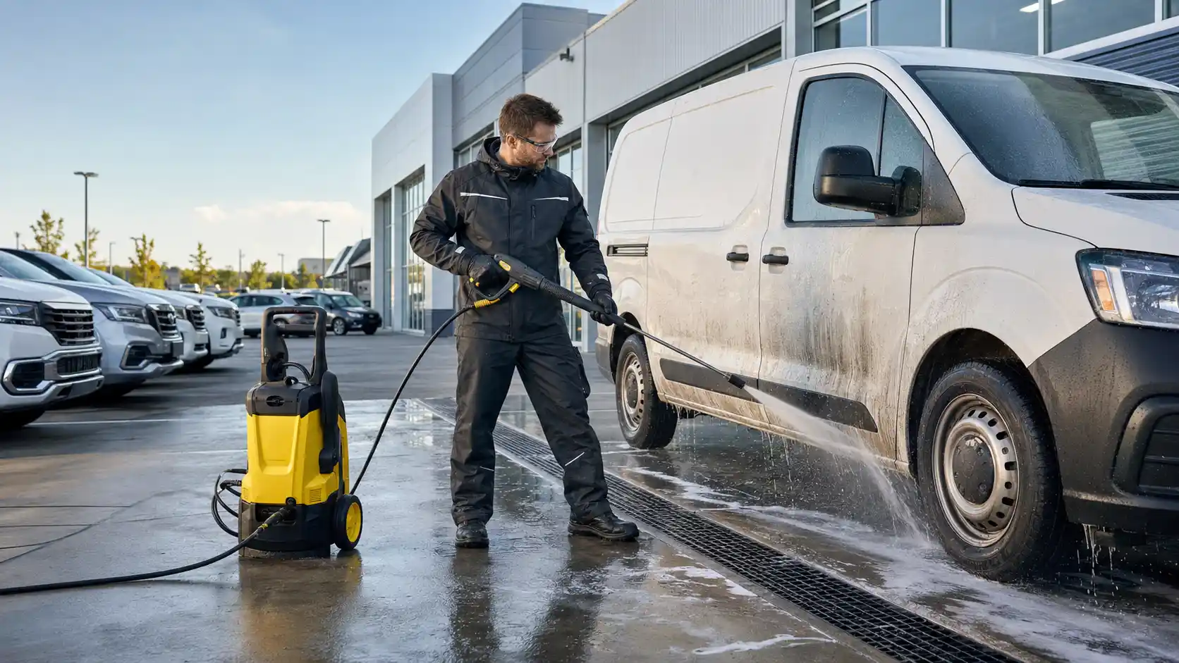 Best Kärcher Pressure Washers for Car Dealerships and Fleet Maintenance