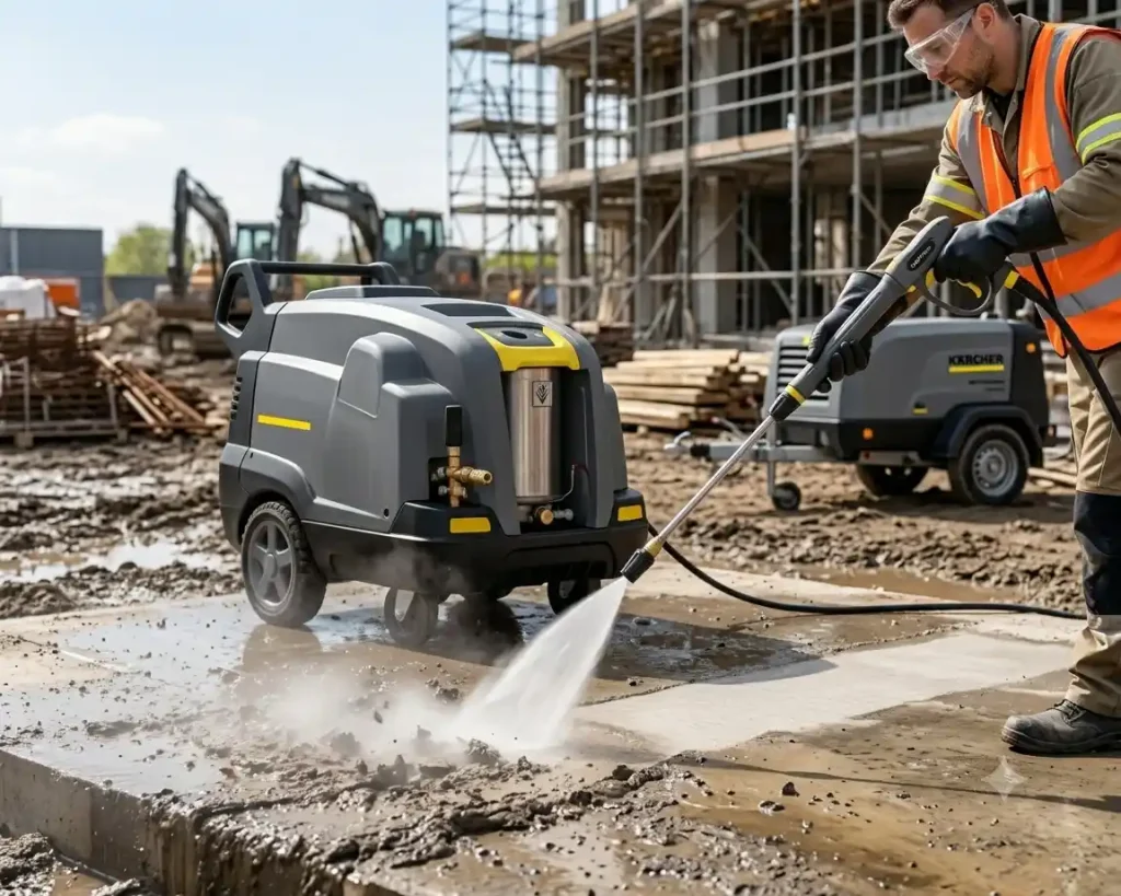 Best Kärcher Pressure Washers for Construction Site Cleanup