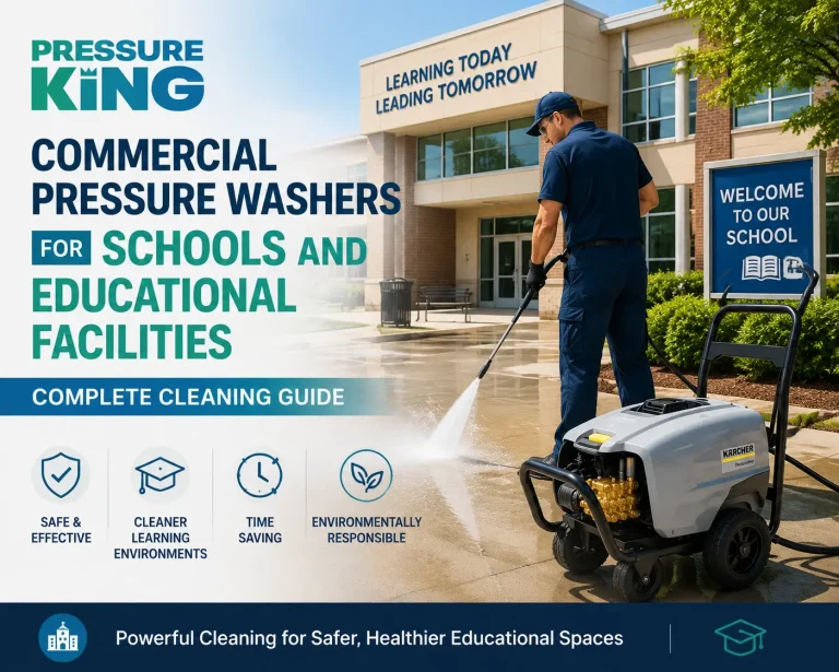 Commercial Pressure Washers for Schools and Educational Facilities: Complete Cleaning Guide