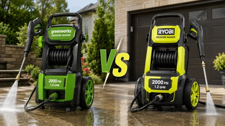 Ryobi vs Greenworks Pressure Washer: What Really Matters