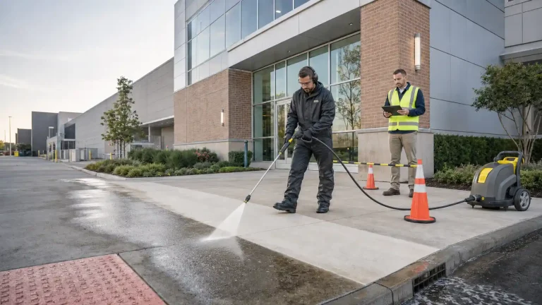 Maintaining Commercial Properties with Pressure Washers: A Facility Manager’s Guide