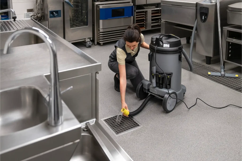 Specialized Floor Care Equipment for Commercial Kitchens