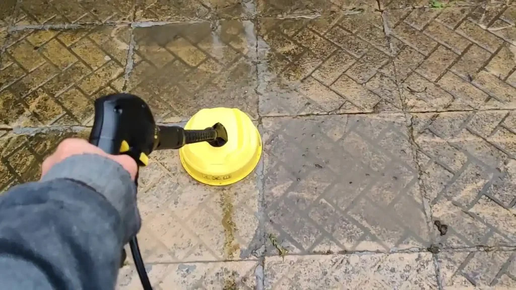 how to use a surface cleaner pressure washer