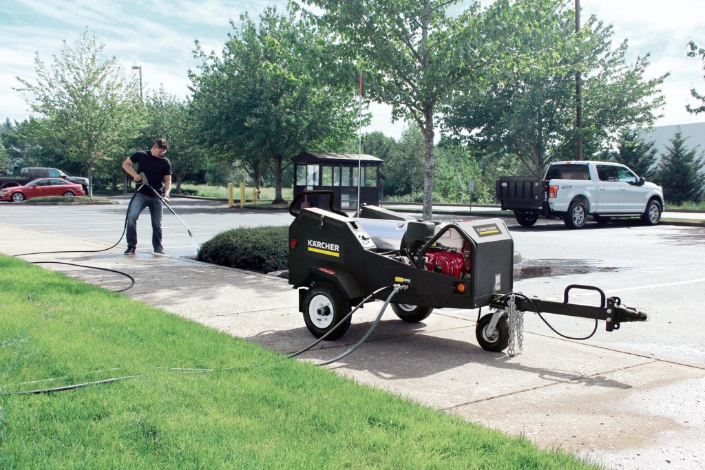 Tule Series Pressure Washer Trailer - HDS 3.5gpm and4000psi Ge MT